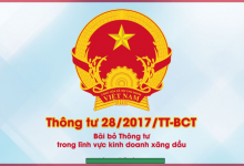 THÔNG TƯ 28/2017/TT-BTC